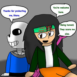 Undertale x Philippinetale - Diana the Protector