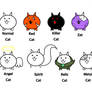 Battle Cats - Different Versions of Normal Cat