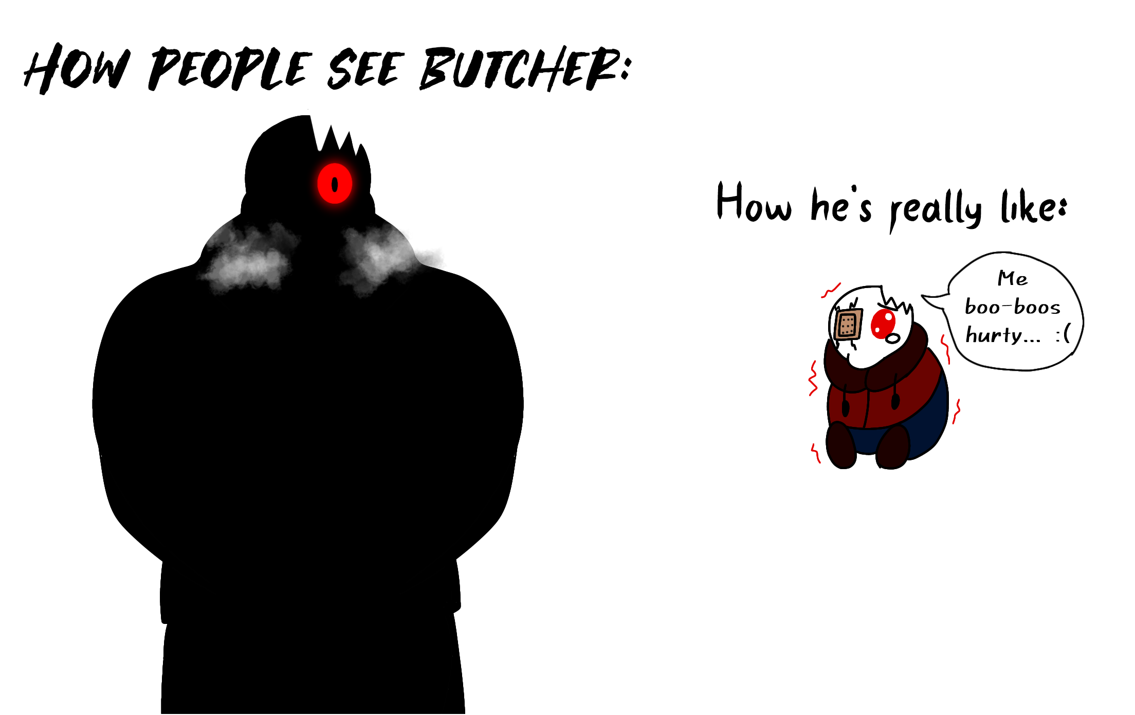 People's perspective of Butcher (Carnus)
