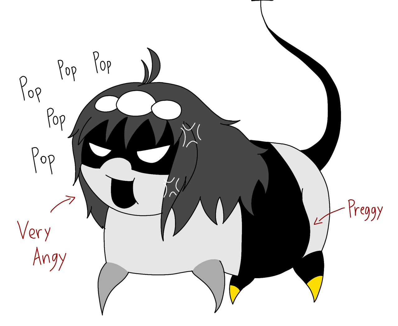 Angry Pregnant Loaf C-K