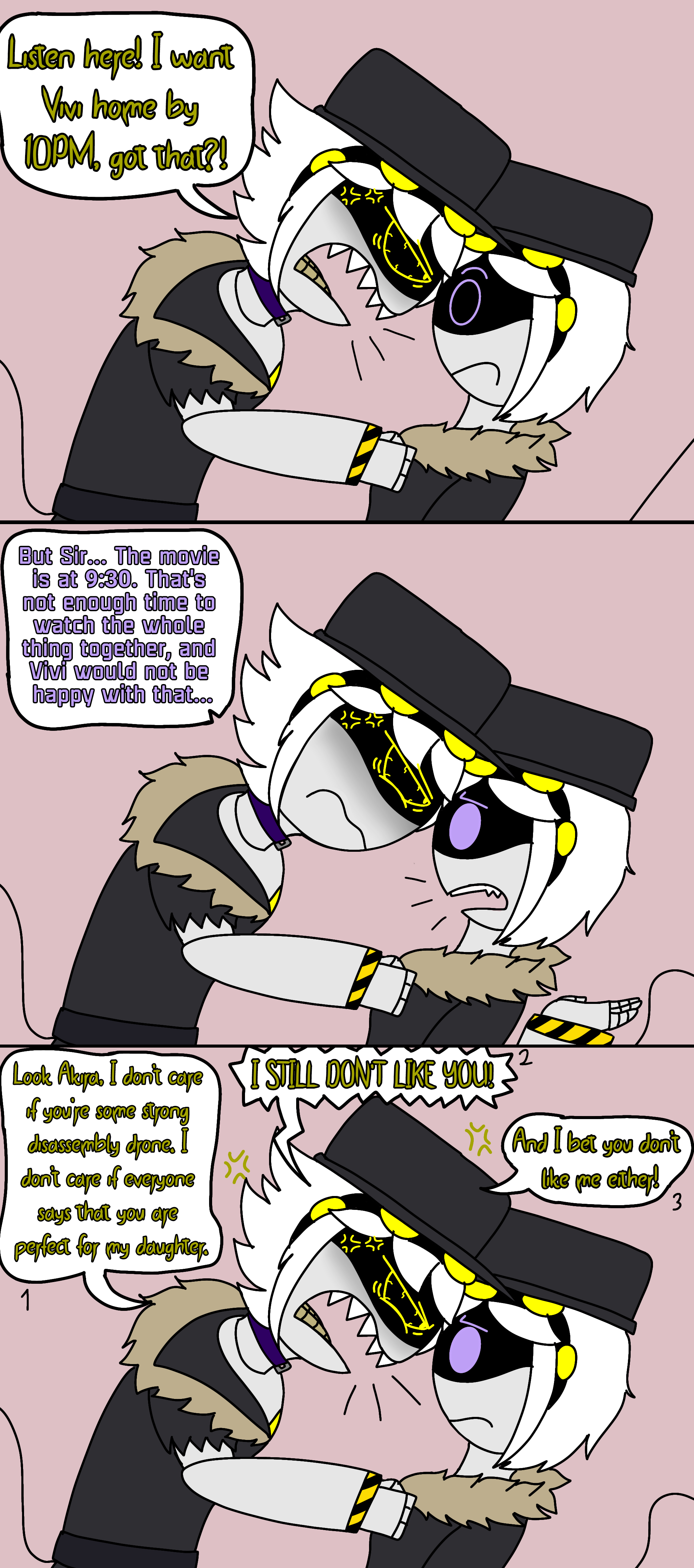 N-Sanity BEA AU - N and Akira Have a Chat (Part 2)