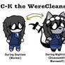 C-K the WereCleaner - Day and Night