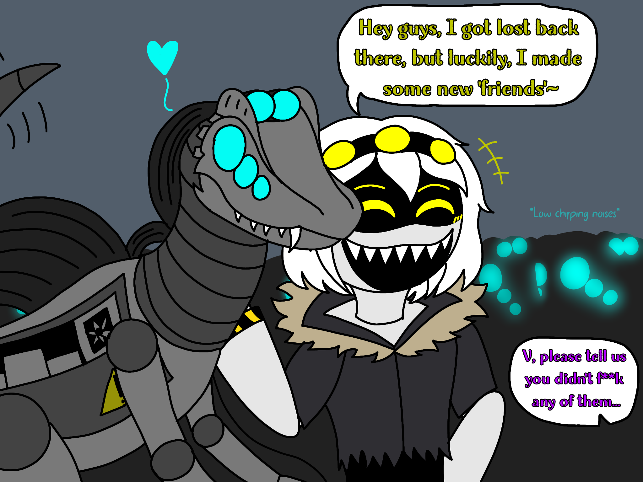 MD Trolls AU - V Regroups With Sentinels