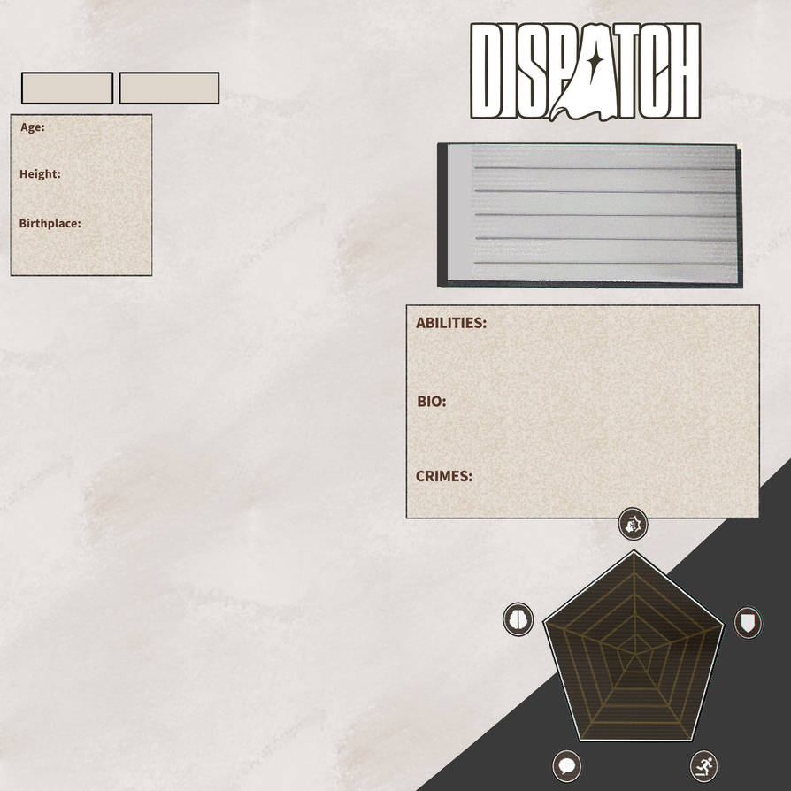 Dispatch OC Info Base (Blank) by ChibipieKagane on DeviantArt