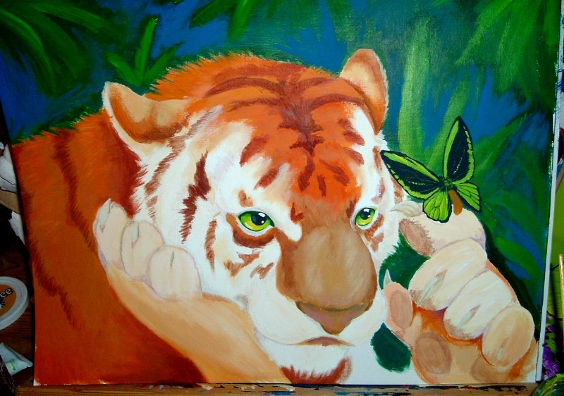 'Untitled' - Tabby Tiger