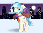 Coco pommel: working all night