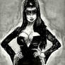 ELVIRA sketchcard 