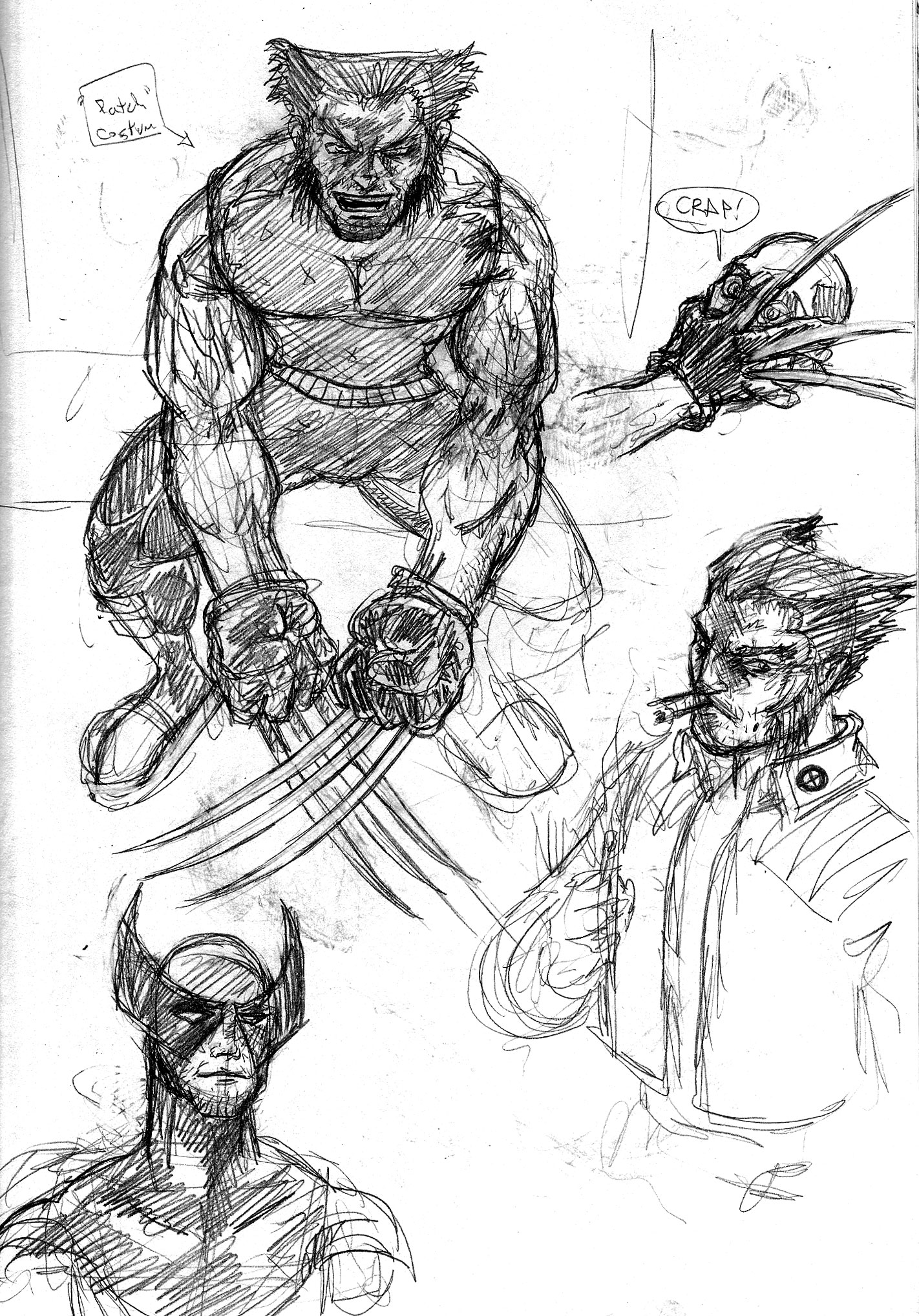 Sketches: Wolverine 2