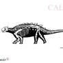 pinacosaurus skeletal rec.