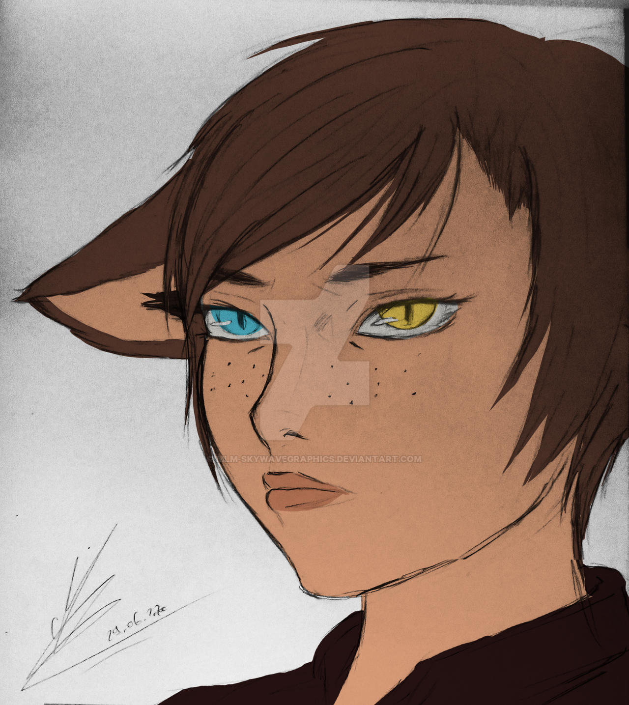 Catra Vector Catra - fanart portrait by MLM-SkywaveGraphics on DeviantArt