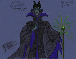 Maleficent: Nightmare (Colored)