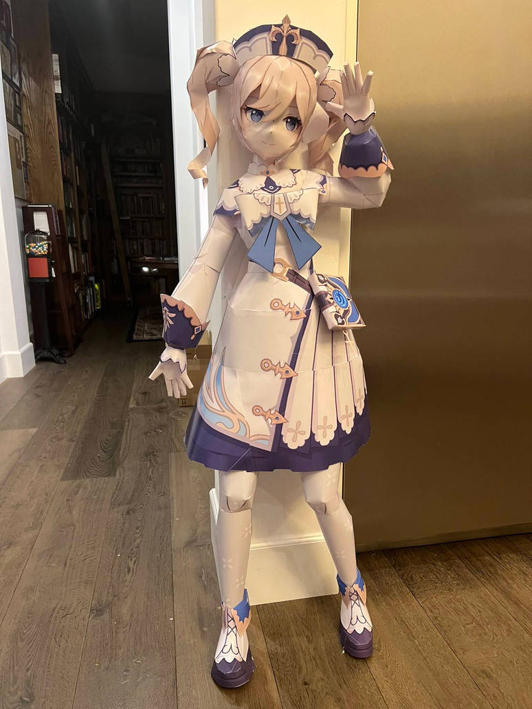 Genshin Impact: Paper Figurine Of Barbra I Made by tobynjacobs on ...
