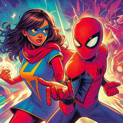 Spider-Man and Ms. Marvel