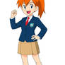 Teenage Misty school uniform (Lady Goldeen)