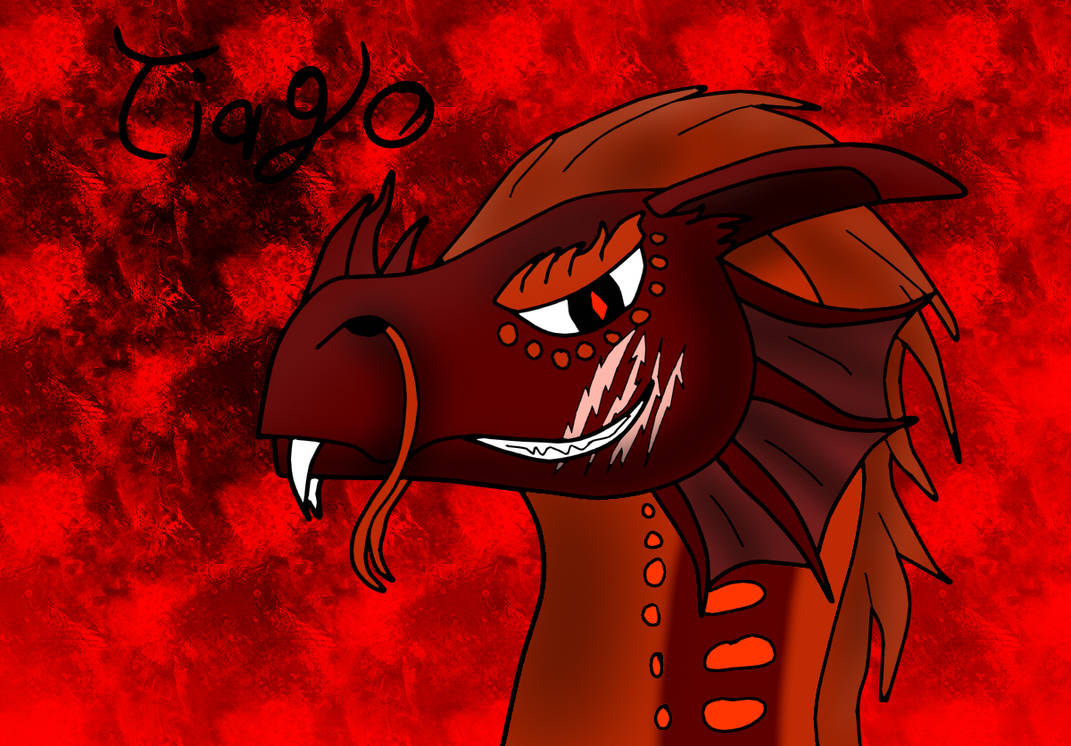 Akainu/Tiago the Elder Fire Dragon by PassyVoreX on DeviantArt