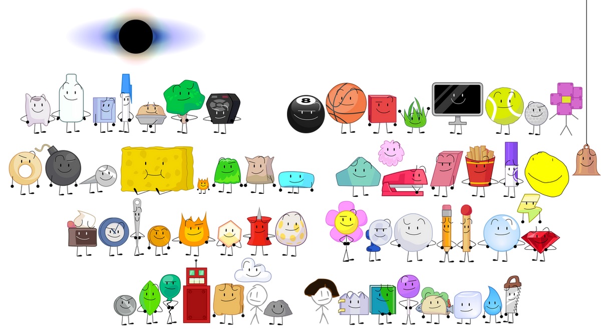 All bfb characters by Karenmakesepisodes on DeviantArt