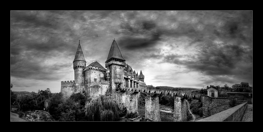 A BW Fairytale Castle