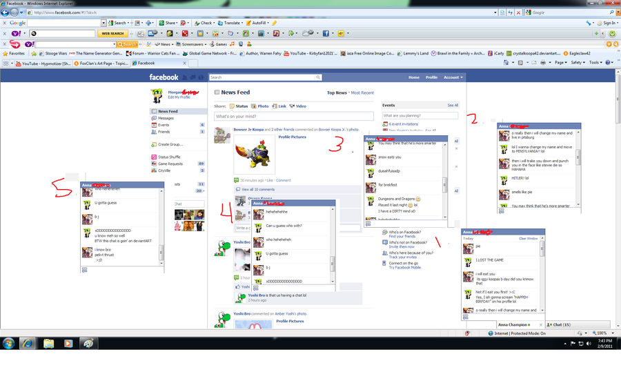 Strange Facebook Weird Facebook Conversations by CrystalKoopa42 on DeviantArt