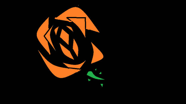 orange rose