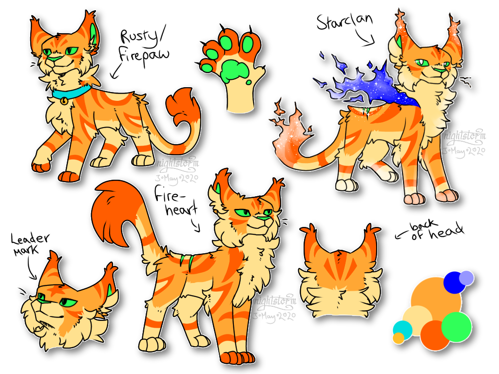Spring Firestar Deviantart Warrior Cats Firestar