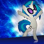 Vinyl Scratch Wallpaper