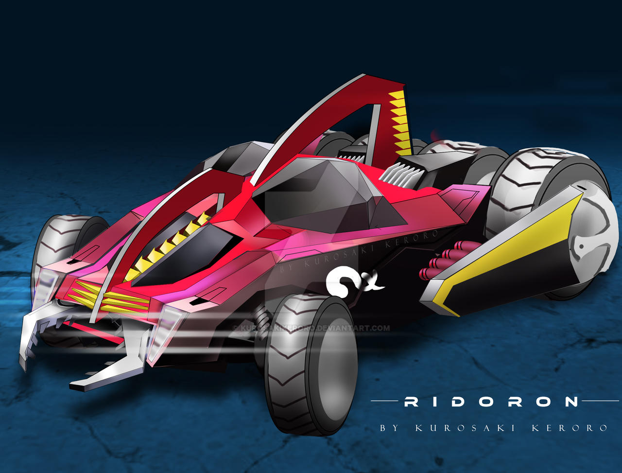 Ridoron, Kamen rider black RX Car by KurosakiKeroro on DeviantArt