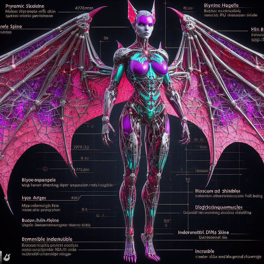 Deviantart Bat Winged Bat winged Humanoid that is 4876.8mm height female by ZzAvAvAzZ on ...