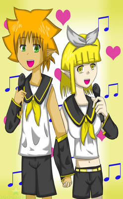 Vocaloids Ryan and Lire