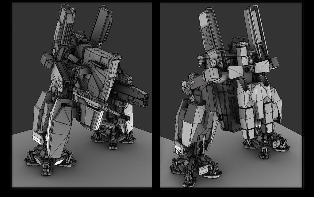 Killzone 2 - Exo - Wireframes