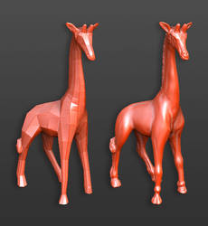 Giraffe 02 Zbrush