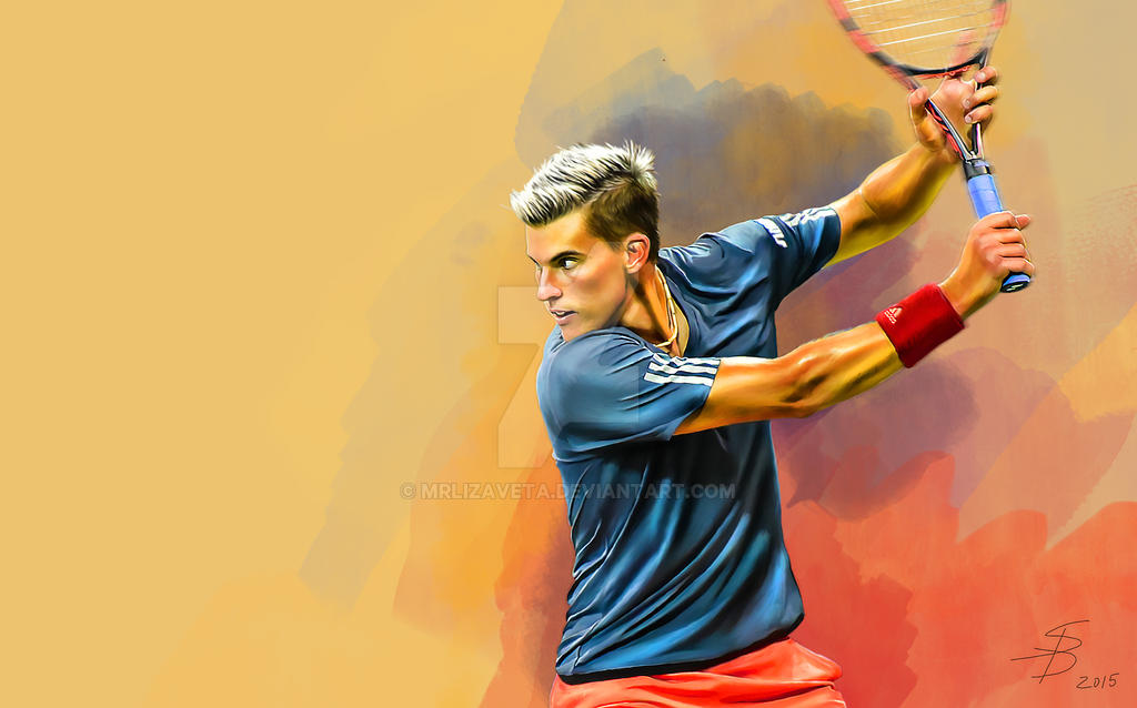 Dominic Thiem by MrLizaveta