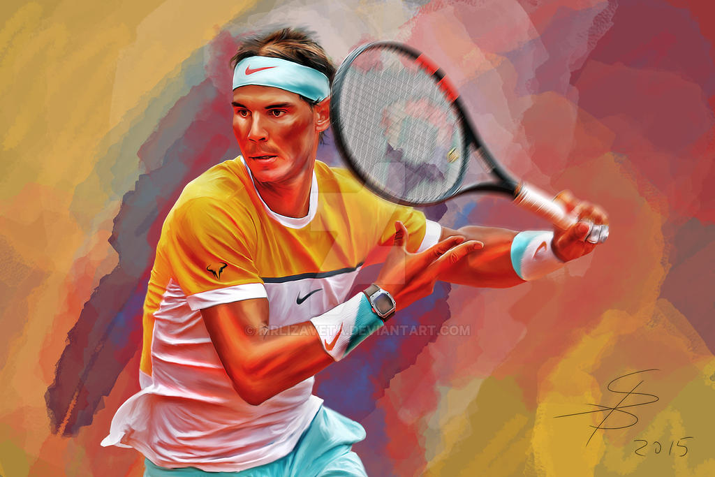 Rafael Nadal by MrLizaveta