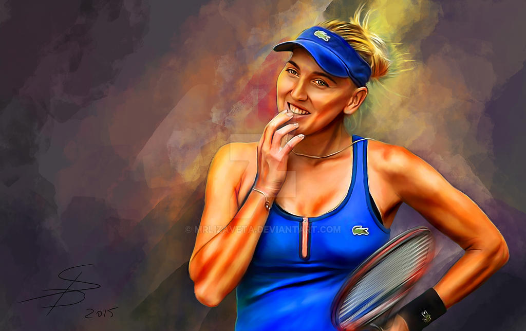 Elena Vesnina by MrLizaveta