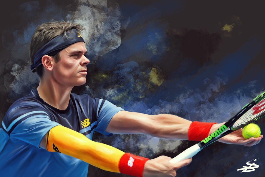 Milo Rasinac Block Milos Raonic by MrLizaveta on DeviantArt