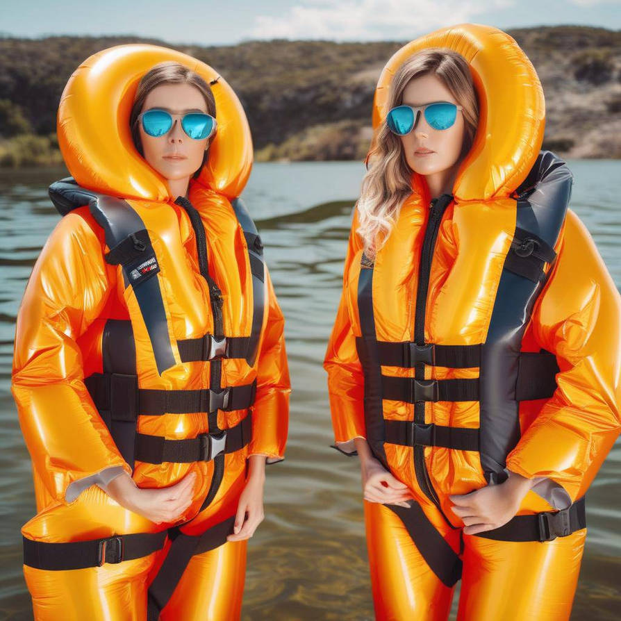 Fall Protection Inflation Suit New type of inflatable safety suits by Lady-Danielle on DeviantArt