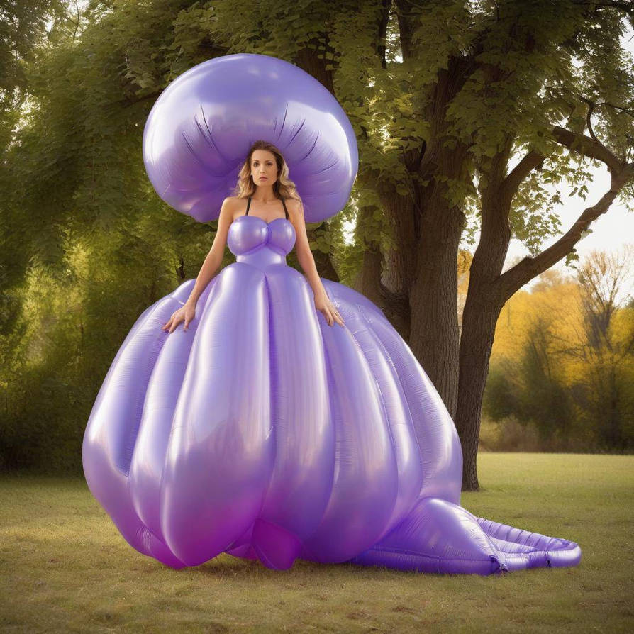 Anonymous Inflatable My new inflatable dress by Lady-Danielle-AI on DeviantArt