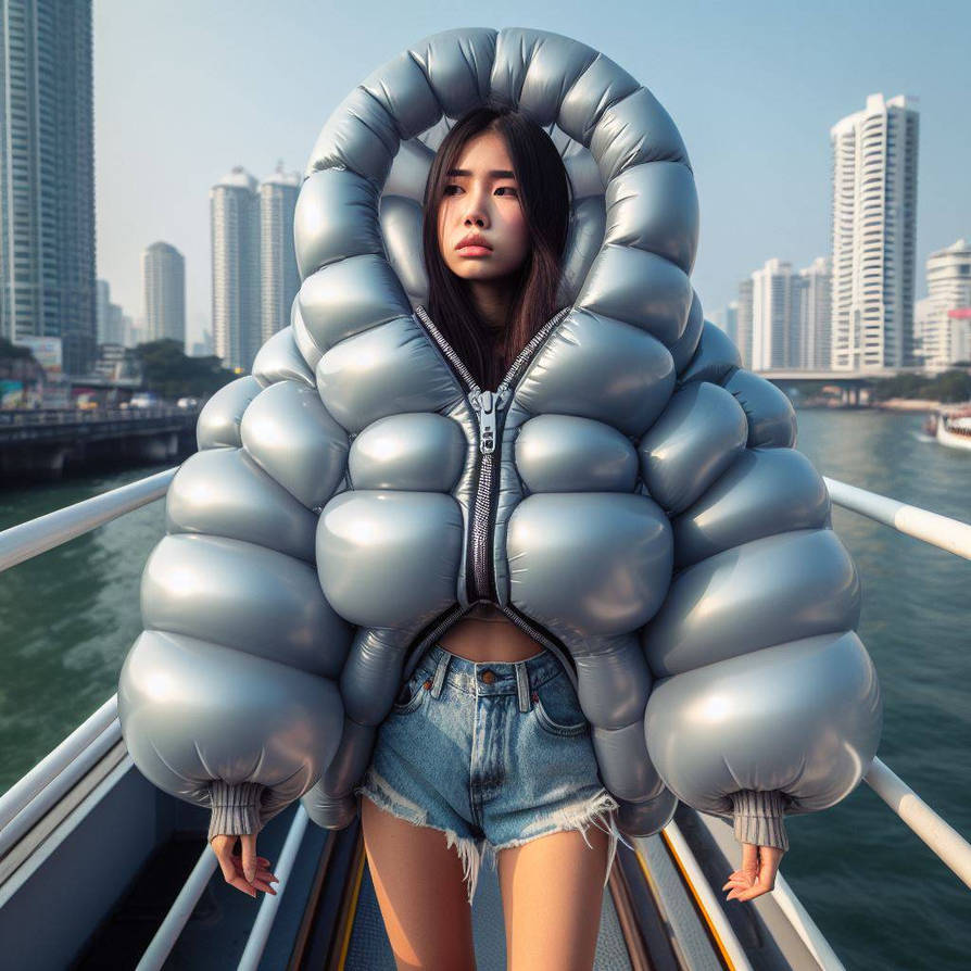 Deviantart Zjacket The new inflatable jacket by Lady-Danielle-AI on DeviantArt