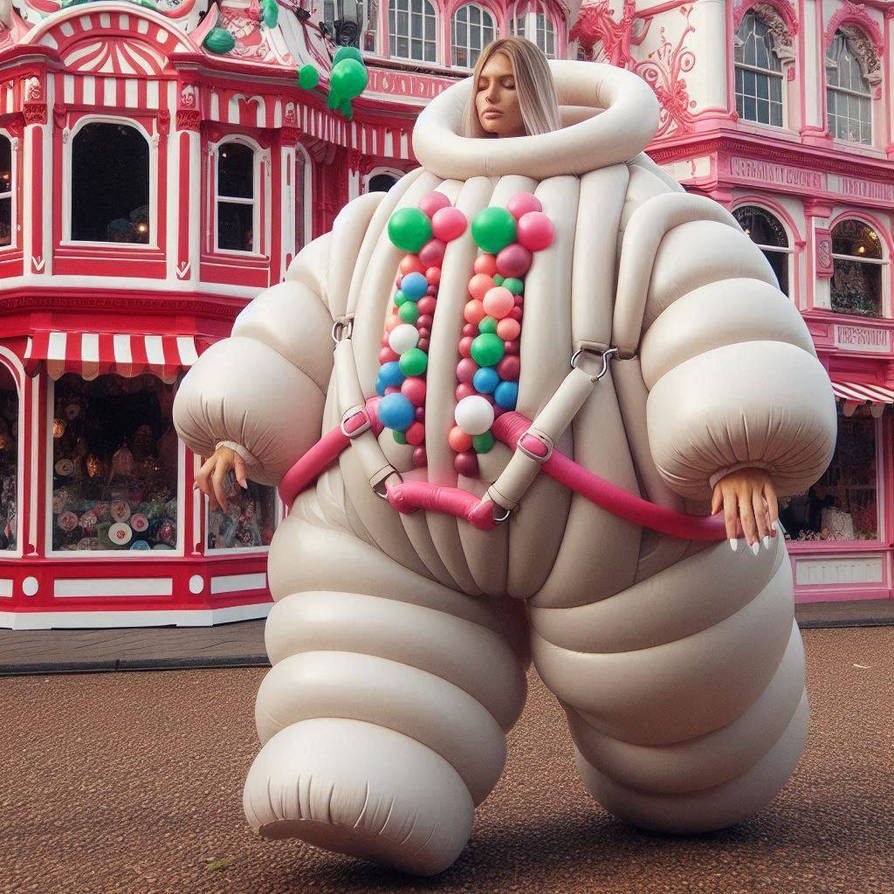 Anonymous Inflatable My inflatable suit by Lady-Danielle-AI on DeviantArt