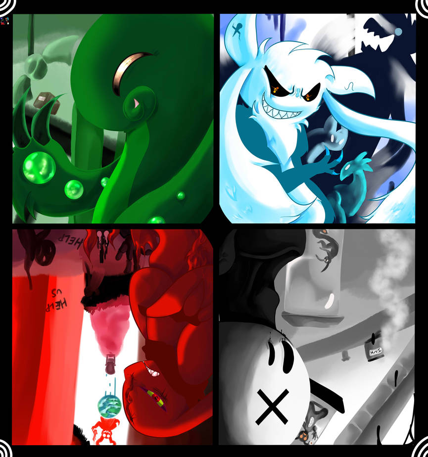Windowkill Character Designs Window of Villains by GameGirlAS9990 on DeviantArt