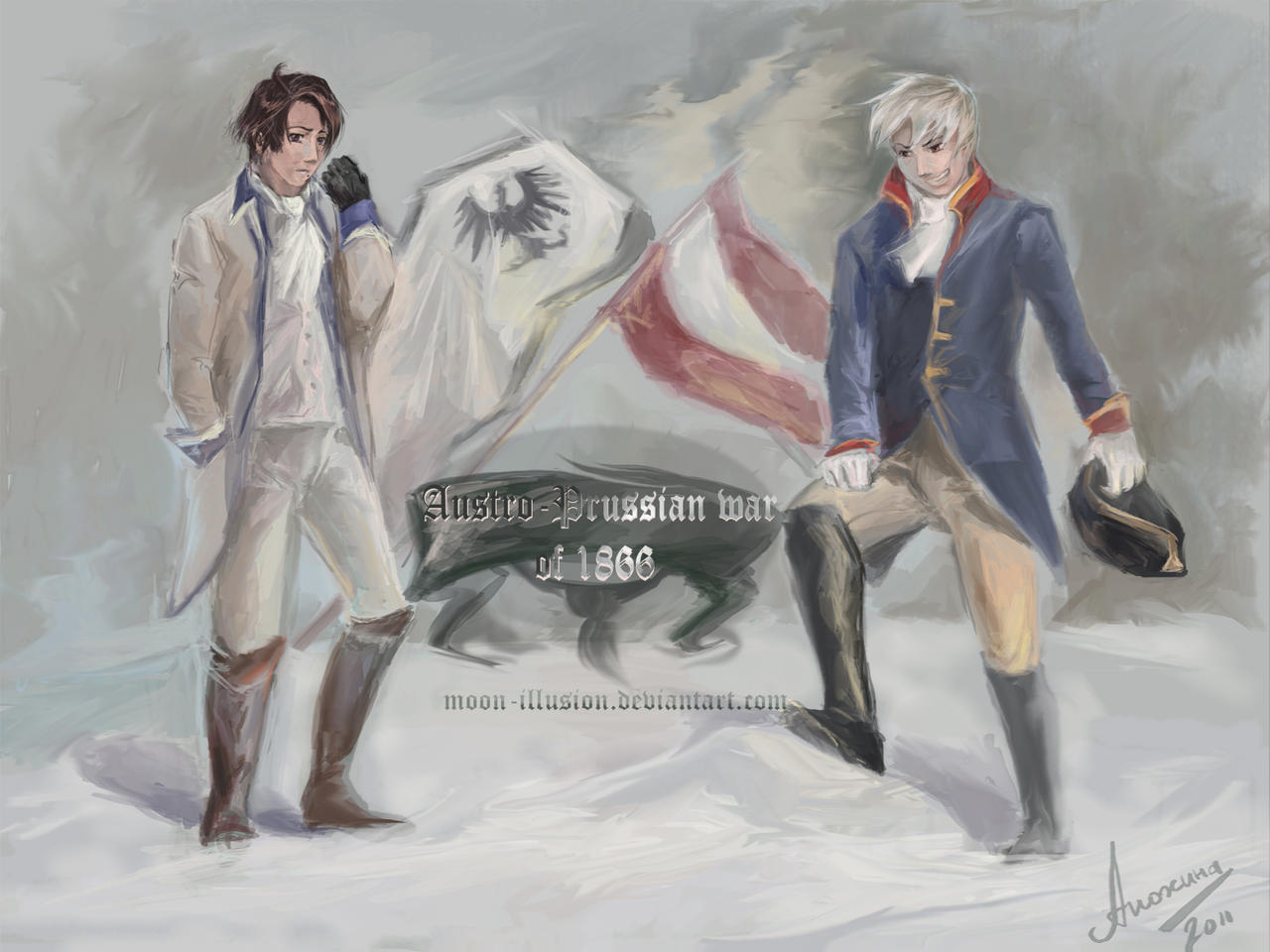 Hetalia: AustriaXPrussia