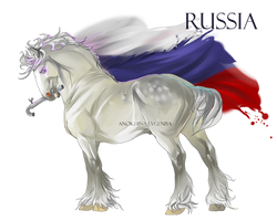 Horse Hetalia:  Russia