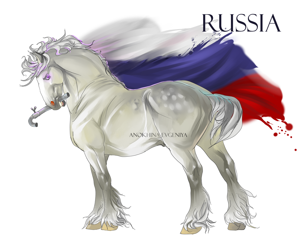 Horse Hetalia:  Russia