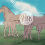 |YHH closed| mare and foal