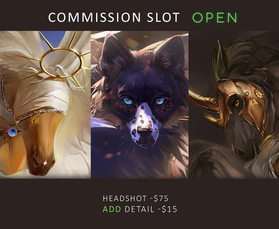 October Commission Slot Open