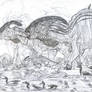 Parasaurolophus and Vegavis