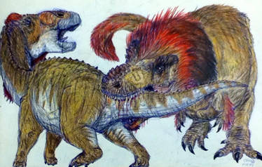 Tyrannosaurus Vs Edmontosaurus