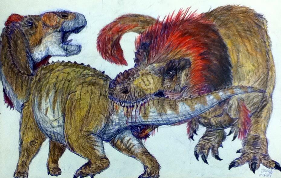 Tyrannosaurus Vs Edmontosaurus