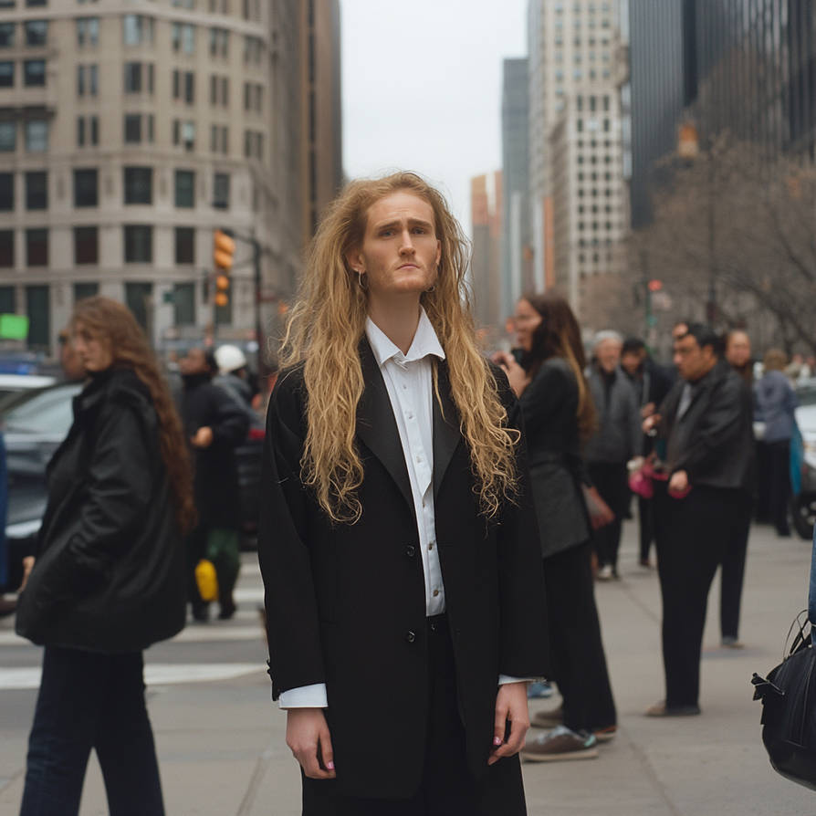 donormmm25 A tall figure stands in an ill-fitting