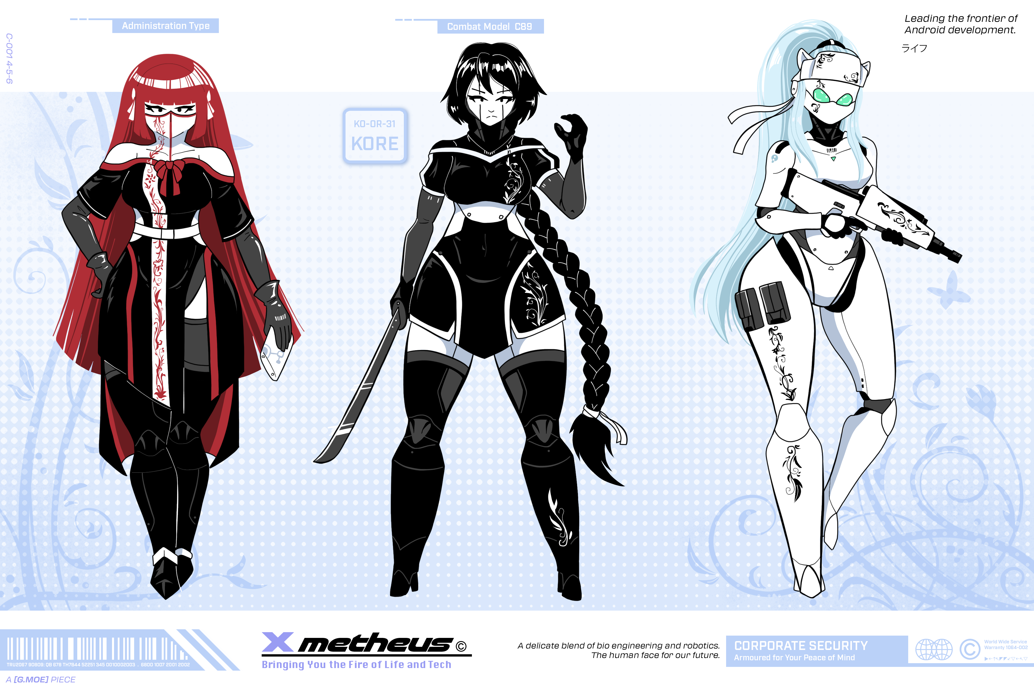 Android Oc Android Design Sheet by The-General-Moe on DeviantArt