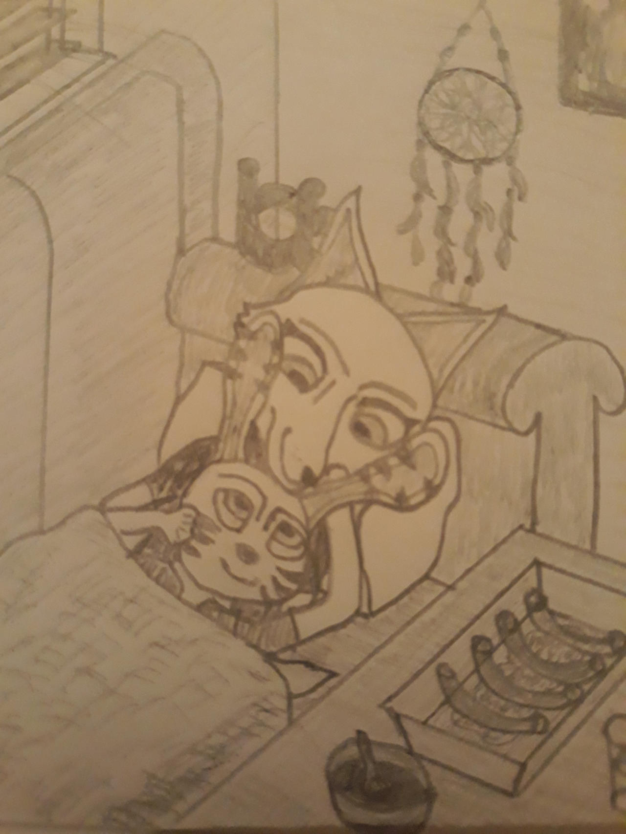 Jack and Skye cuddling